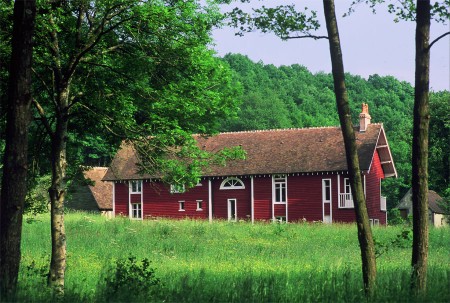 Maison en bois dans le Perche en normandie Darblay and Wood